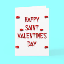 Happy Saint Valentine's Day (Candy Boxes) cards by Artists4God Happy Saint Valentine's Day (Candy Boxes) cards