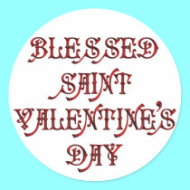 Happy Saint Valentine's Day stickers
