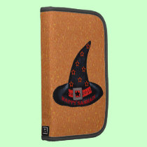 Happy Samhain Witch Hat Stars Magic Wiccan planners