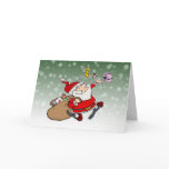 Happy Santa Greeting Card