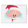 Happy Santa Claus face