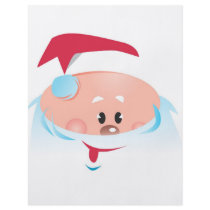 Happy Santa Claus face Full Color Flyer