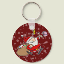Happy Santa keychains