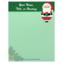 Happy Santa Letterhead