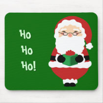 Happy Santa Mousepad by Customizables Happy Santa Mousepad