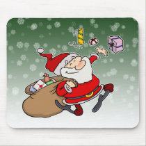 Happy Santa mousepads