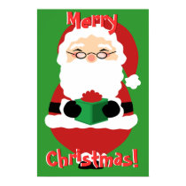 Happy Santa Poster posters by Customizables Happy Santa Poster posters