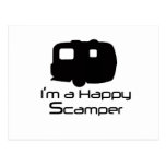 Happy Scamper Fun Stuff! Postcard