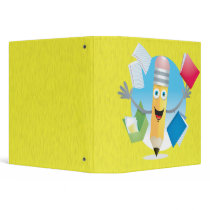Happy School Pencil Notebook binders