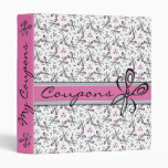 Happy Scissors Coupon Organizer Notebook Vinyl Binders