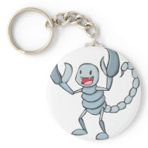 Happy Scorpion Insect Cartoon Keychains