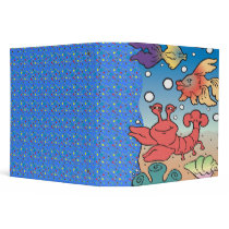 happy sea life notebook binders by dooni_notebooks happy sea life notebook binders