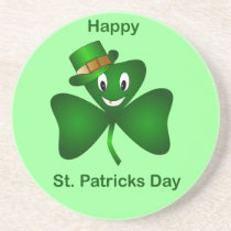 Happy Shamrock Coaster coasters