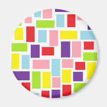 Happy Shapes Fridge Magnets
