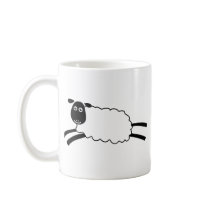 Happy Sheep mugs by ODsandbox Happy Sheep mugs