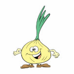 happy silly onion cartoon cut outs
