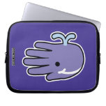Happy Smile Whale Laptop Sleeve