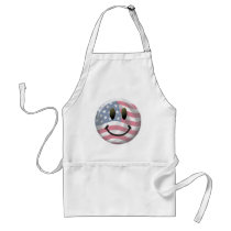 Happy Smiley Face aprons by starwolf Happy Smiley Face aprons