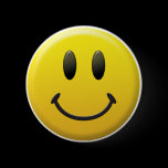 Happy Smiley Face Button