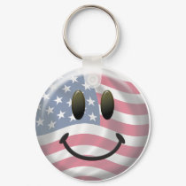 Happy Smiley Face keychains