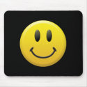 Happy Smiley Face mousepads by starwolf Happy Smiley Face mousepads