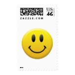 Happy Smiley Face Postage Stamp