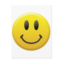 Happy Smiley Face Postcards