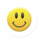 Happy Smiley Face stickers by starwolf Happy Smiley Face stickers