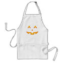 Happy, Smiley Halloween 2009 Pumpkin Face! aprons