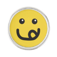 Happy Smiley Yummy Face_banana yellow