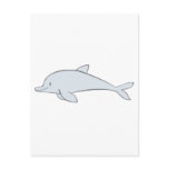 Happy Smiling Dolphin postcards
