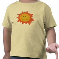 Happy Smiling Sun T Shirt