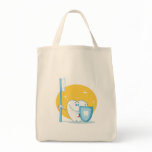 Happy Smiling Tooth With Toothbrush And Shield bags