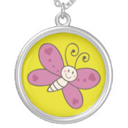 Whimsical Butterfly Necklace