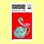 Happy Snake stamp stamps