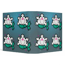 happy snowflakes photo binder
