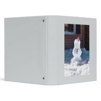 Happy Snowman binders