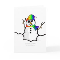 Happy Snowman cards
