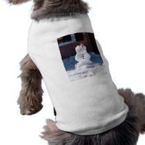 Happy Snowman pet clothing