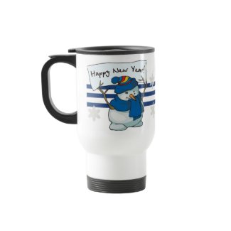 Happy Snowman mug