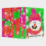 Happy Snowman Personalized Photo Book Binder