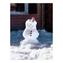 Happy Snowman posters