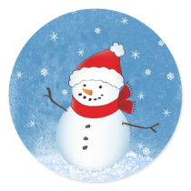 Happy Snowman stickers