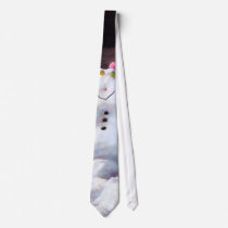 Happy Snowman ties