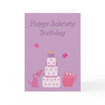 Happy Sobriety Birthday cards