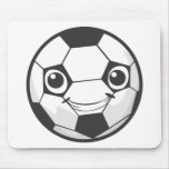 Happy Soccer Ball Mousepads