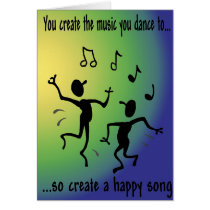 Happy Song Card by tmolinelli Happy Song Card