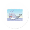 happy splashing whale stickers by doonidesignsanimals happy splashing whale stickers