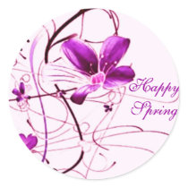 Happy Spring 2 Sticker by elenaind Happy Spring 2 Sticker
