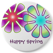 Happy Spring button by CreativelyCME Happy Spring button
